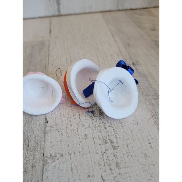 Mini Church Top Hat both variety set ornament Xmas - Picture 10 of 10